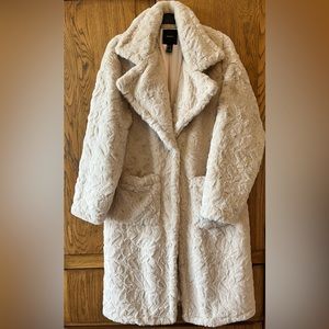 Forever 21 faux fur coat